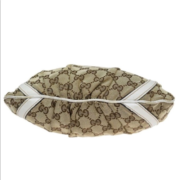 Authentic Gucci monogram canvas shoulder bag - Picture 5 of 12